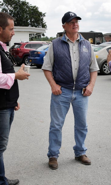 Trainer Bill Mott trying to win Belmont, and without mayhem